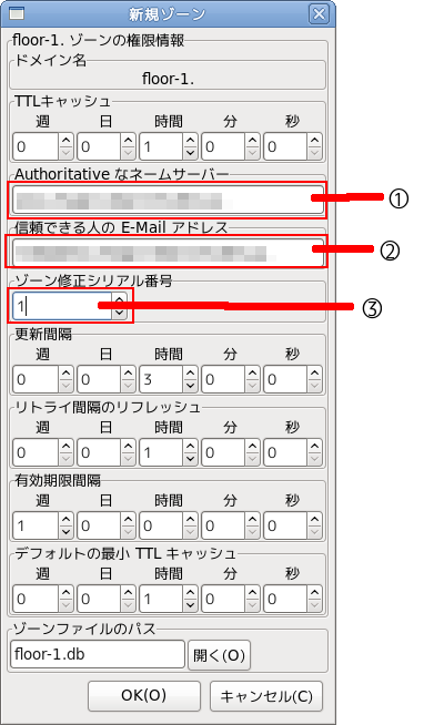 BIND ZONE 設定その４